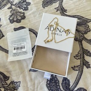 Adina’s extra flat chain necklace